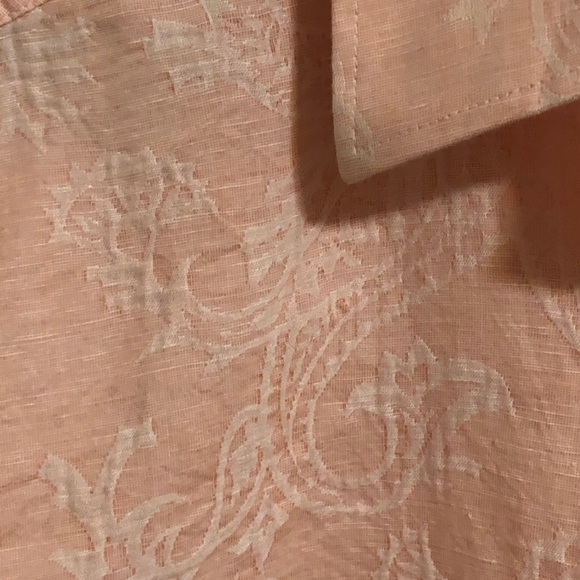 LUCHIANO VISCONTI 100% LINEN LONG SLEEVE SHIRT - Picture 4 of 16